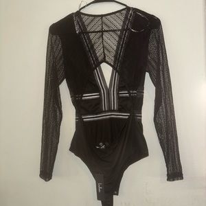 Black Lace Bodysuit